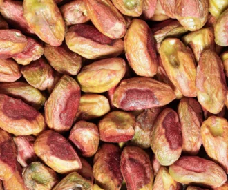 مغز پسته شور زعفرانی