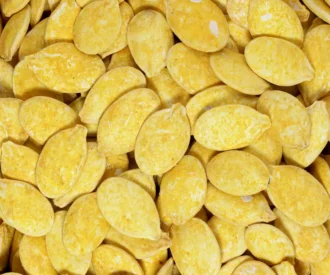 تخمه کدو مرمری زعفرانی