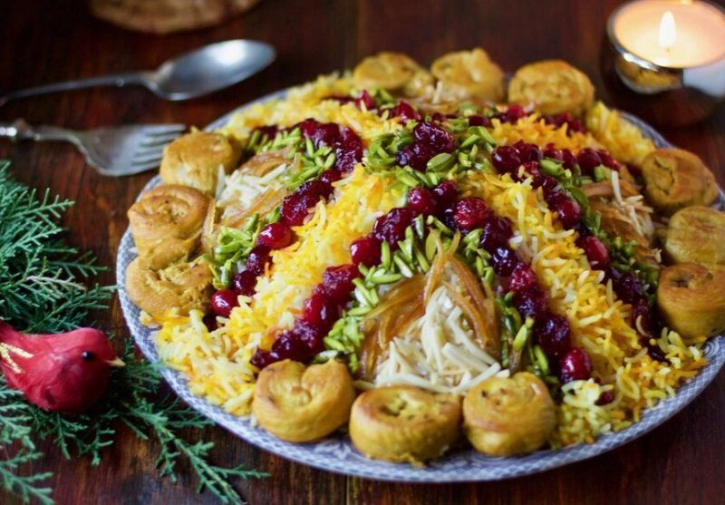 طرز تهیه آجیل پلو